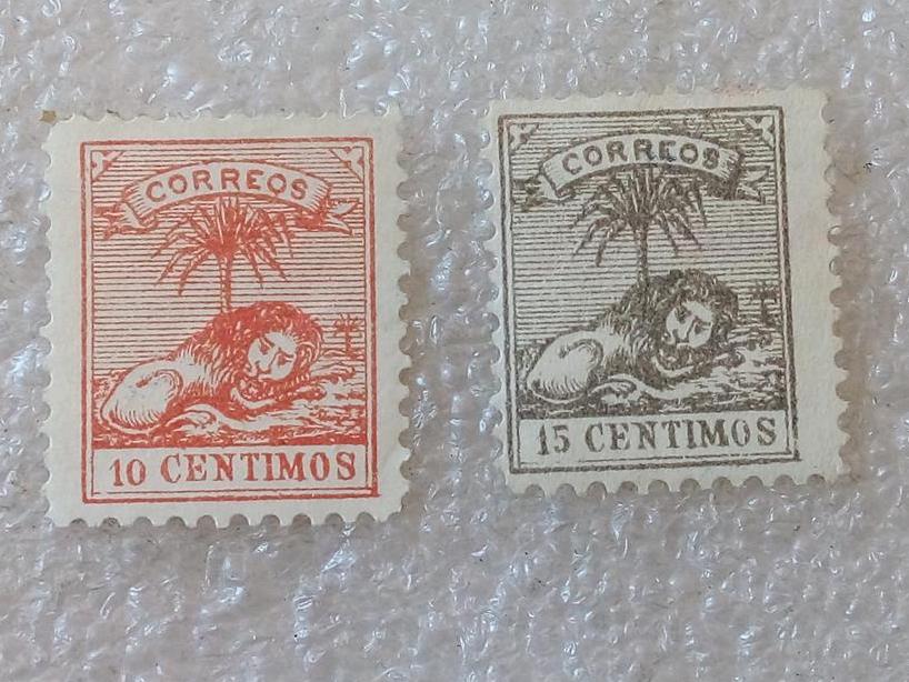 2 تمبر 1926 اسپانیا حیات وحش شیر باارزش (5)1/5