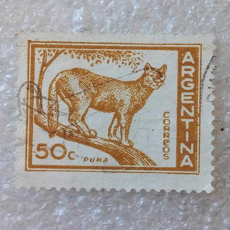 تمبر ارژانتین 1959 حیات وحش پوما گمرکی (80)0