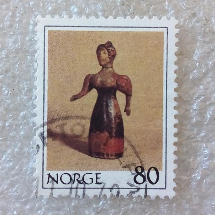 تمبر نروژ 1976 رقص سنتی هالینگ گمرکی (80)3