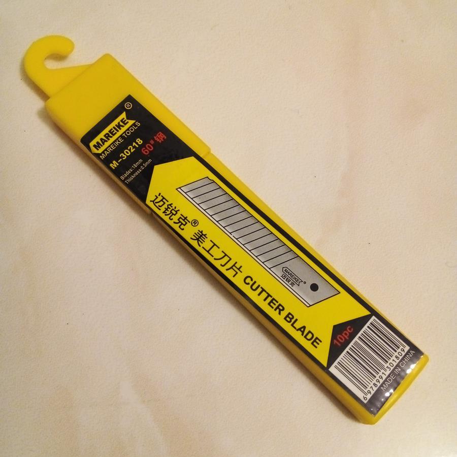 بسته 10 تیغ کاتر برش موکت بری فلزی باکیفیت (ک 12)