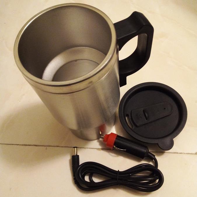 لیوان استیل فندکی خودرو مدل SNAIL باکیفیت (ک 13)