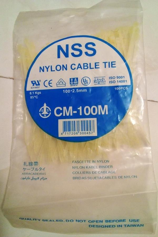 بست کمربندی NSS 2/5×100 mm تایوانی عالی (ک 9)