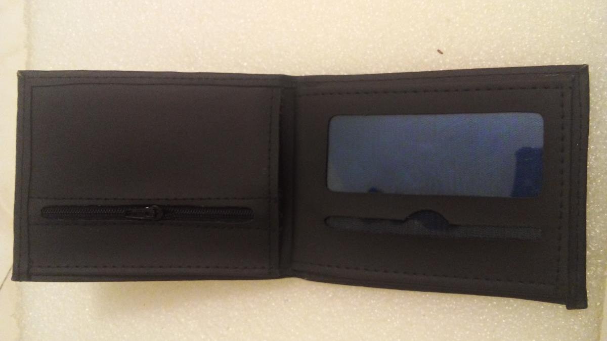 کیف پول جیبی مردانه تبلیغی واحدی مشکی زیبا (ک 14)