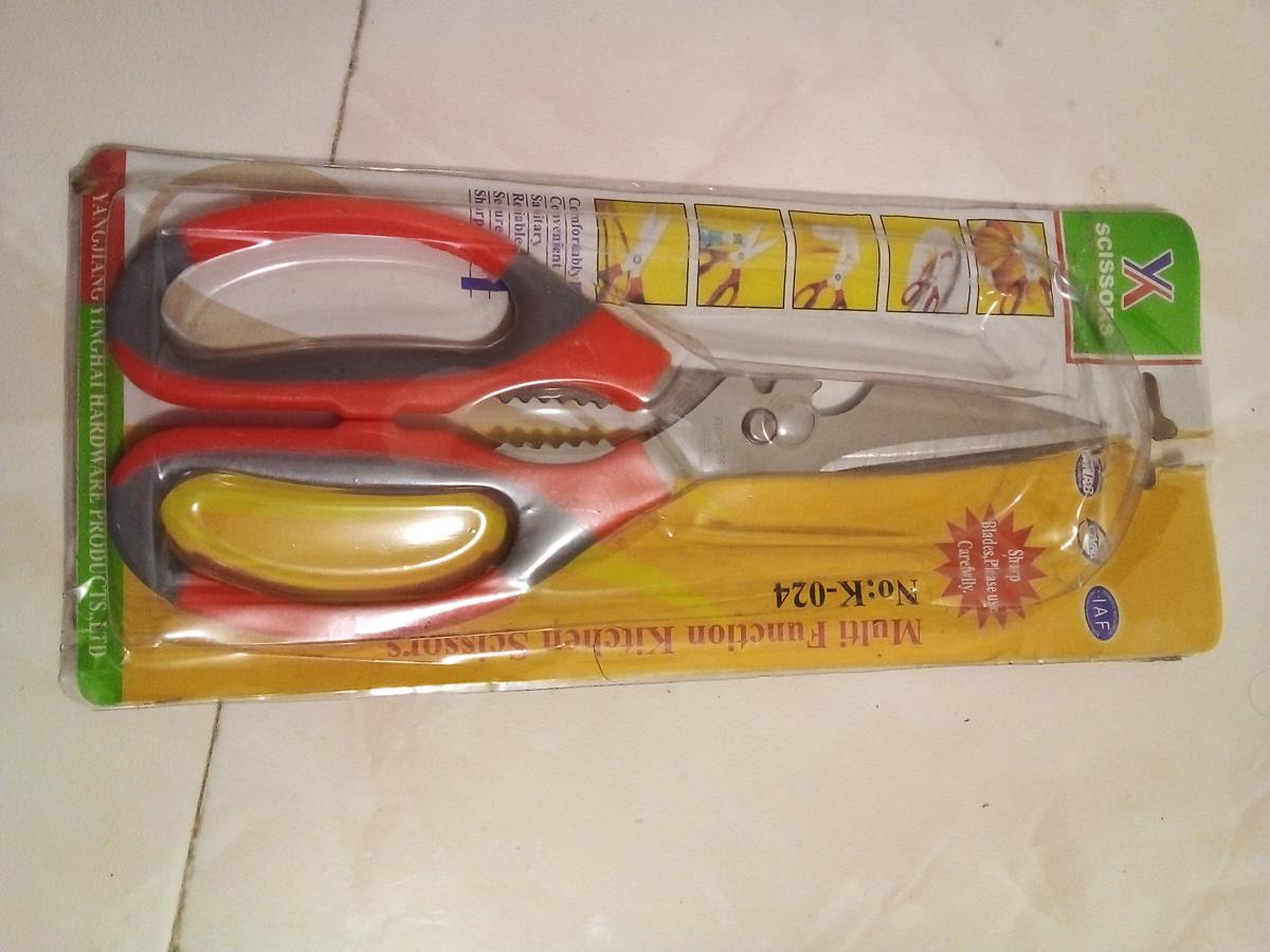 قیچی چند منظوره اشپزخانه k-024 با کیفیت (ک 12)
