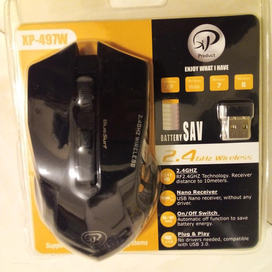 موس بلوتوثی مدل XP497W وایرلس با کیفیت (ک 11)