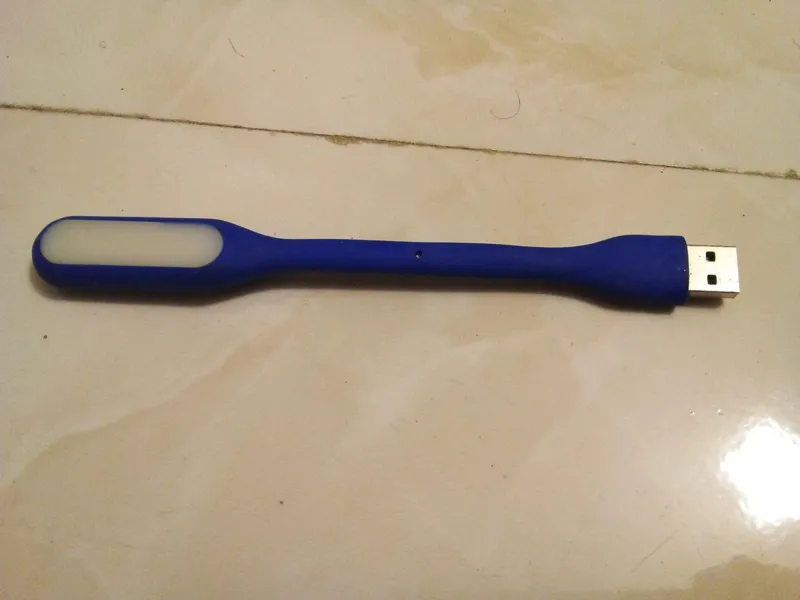 چراغ USB LED ال ای دی مسواکی ابی با کیفیت (ک 7)