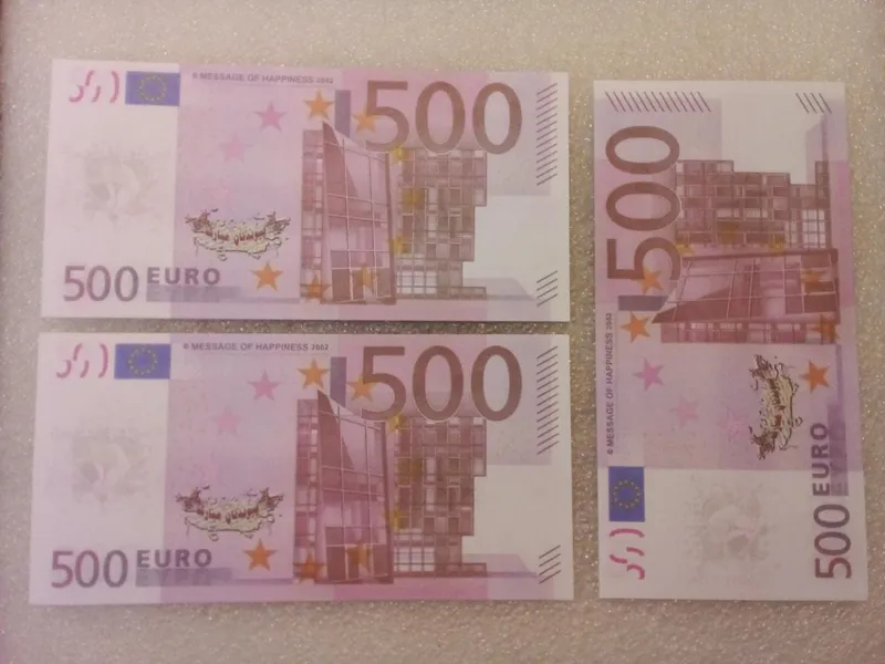 3 برگ طرح اسکناس 500 یورو فانتزی (0)