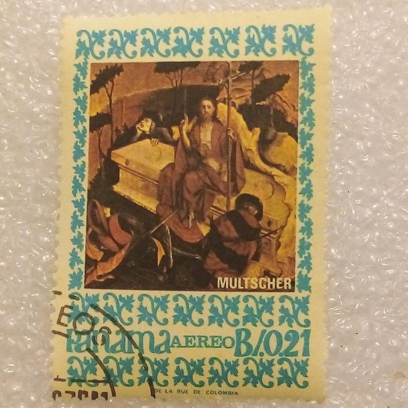 تمبر زیبای پاناما 1967 تابلویی مسیح گمرکی (92)8