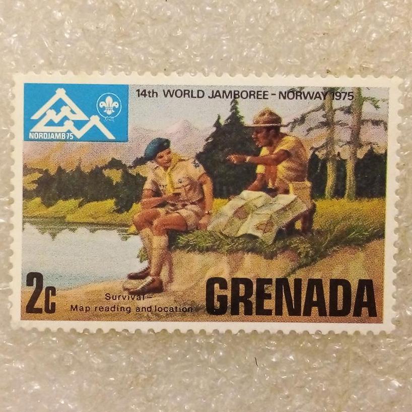 تمبر 1975 گرنادا کمیاب جامبوری (94)2