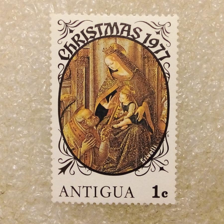 تمبر باارزش انتیگوا 1977 کریسمس (94)1