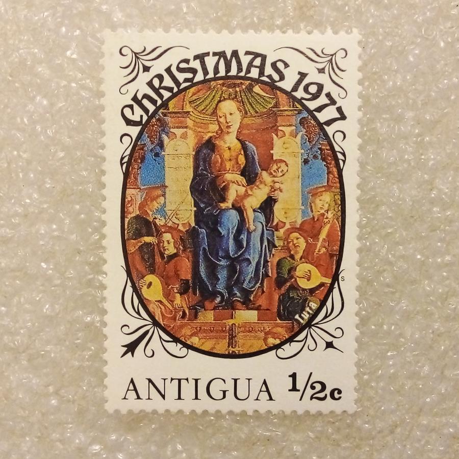 تمبر باارزش انتیگوا 1977 کریسمس (94)1