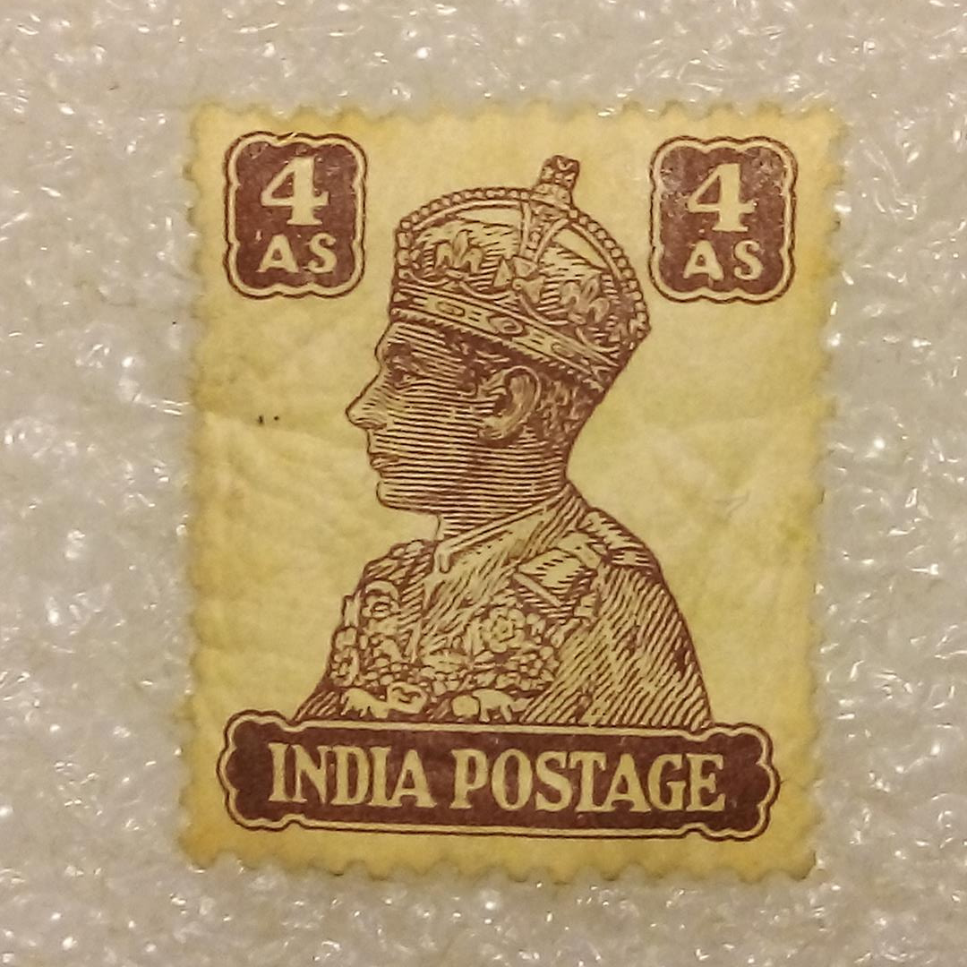 تمبر هندوستان باارزش قدیمی شخصیت (97)4
