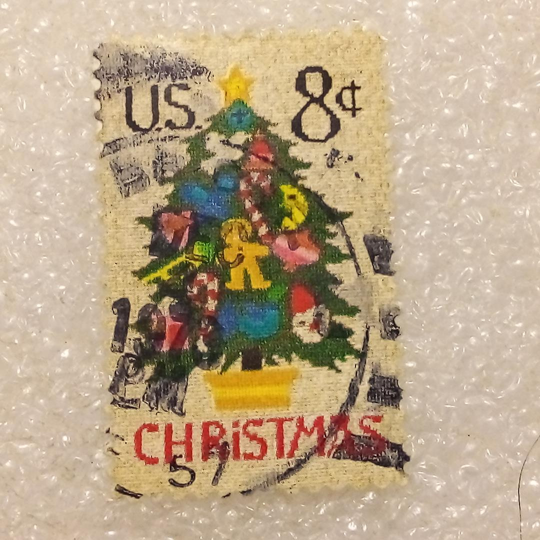 تمبر 8 سنت امریکا USA کریسمس 1970 باطله (90)0