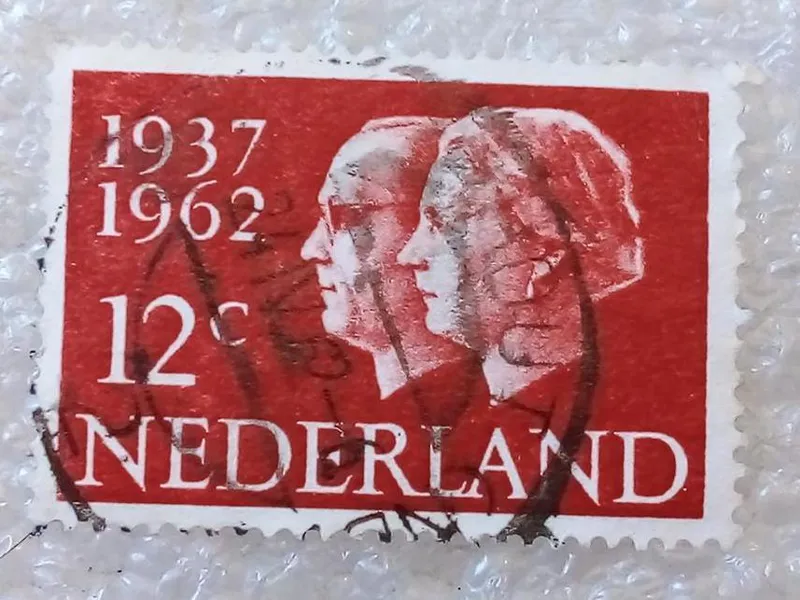 تمبر هلند 1962 شخصیت باطله (90)2