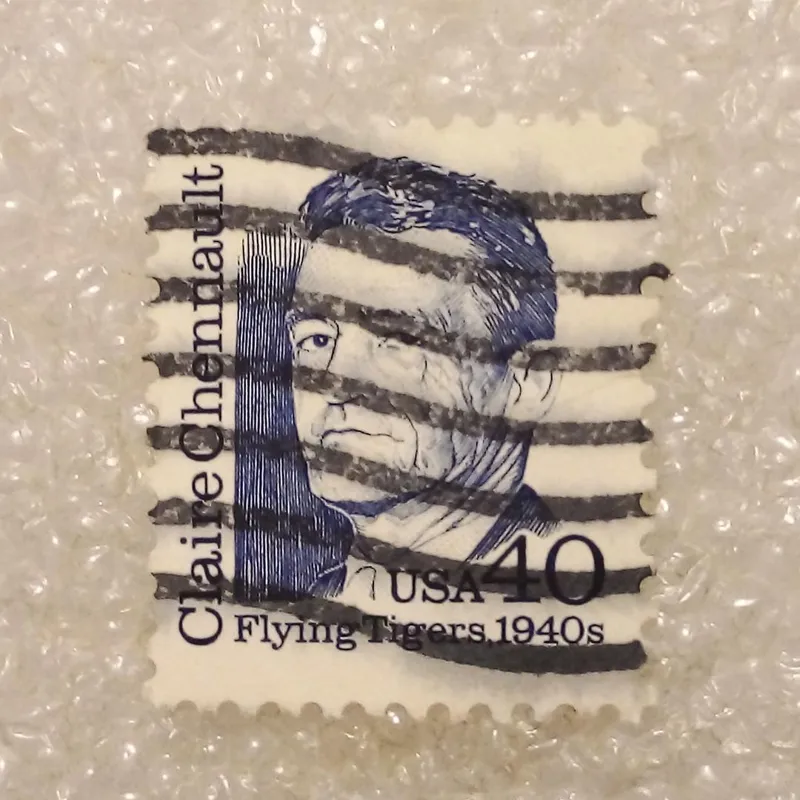 تمبر 40 سنت امریکا USA چنولت 1940 باطله (90)0