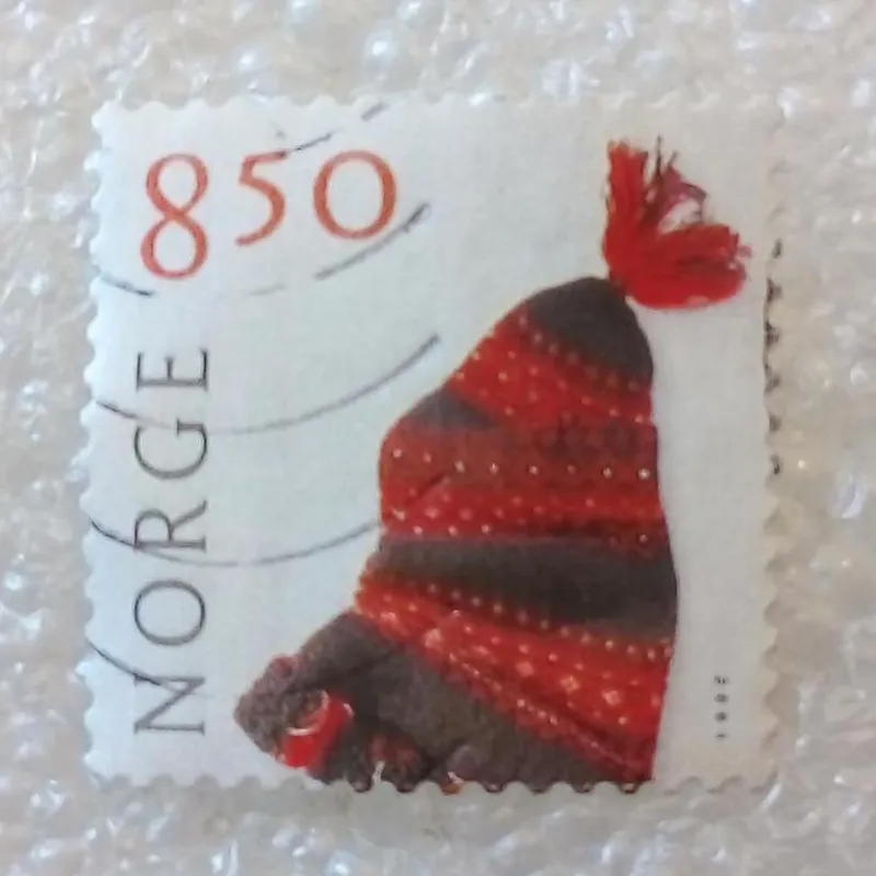 تمبر نروژ 2001 کلاه گمرکی (90)2