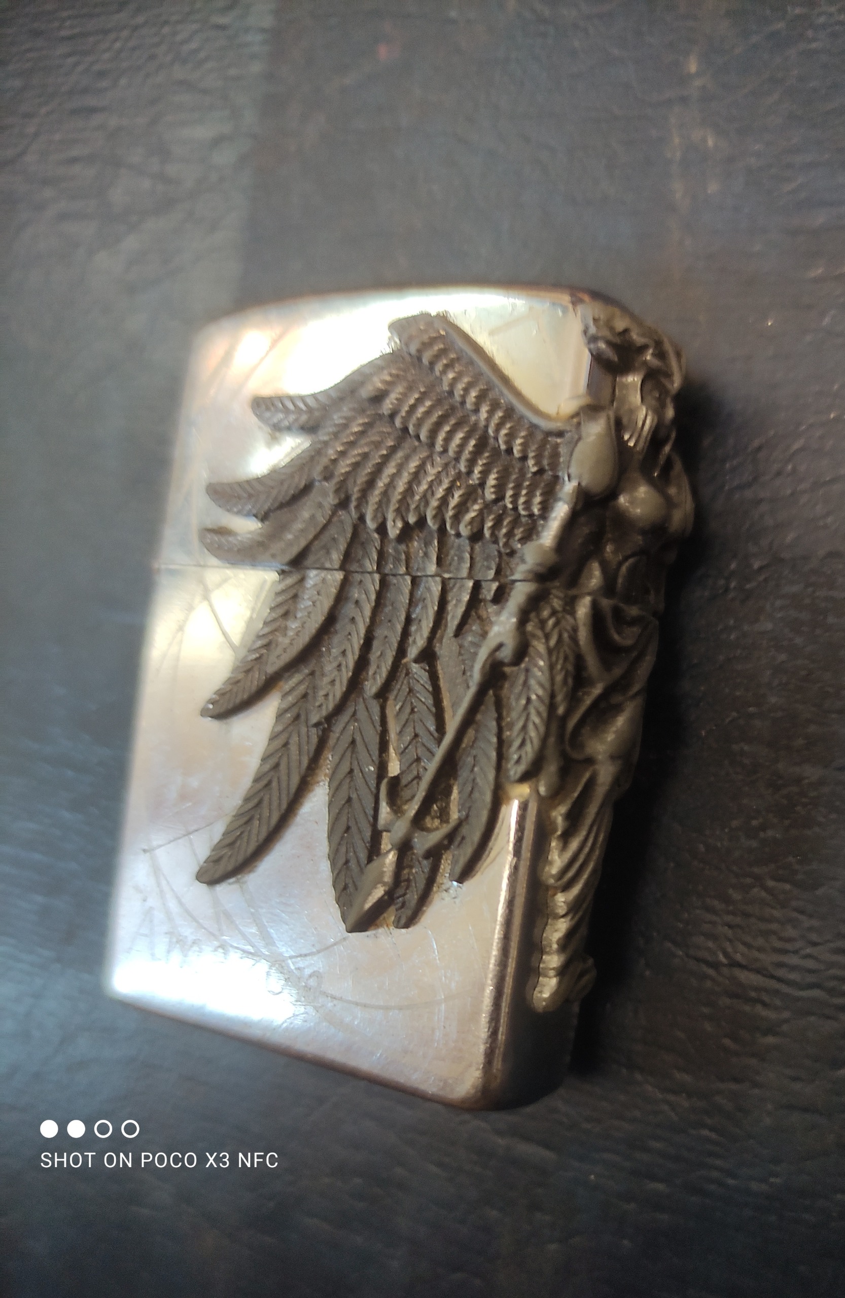 فندک زیبا طرح زیپو