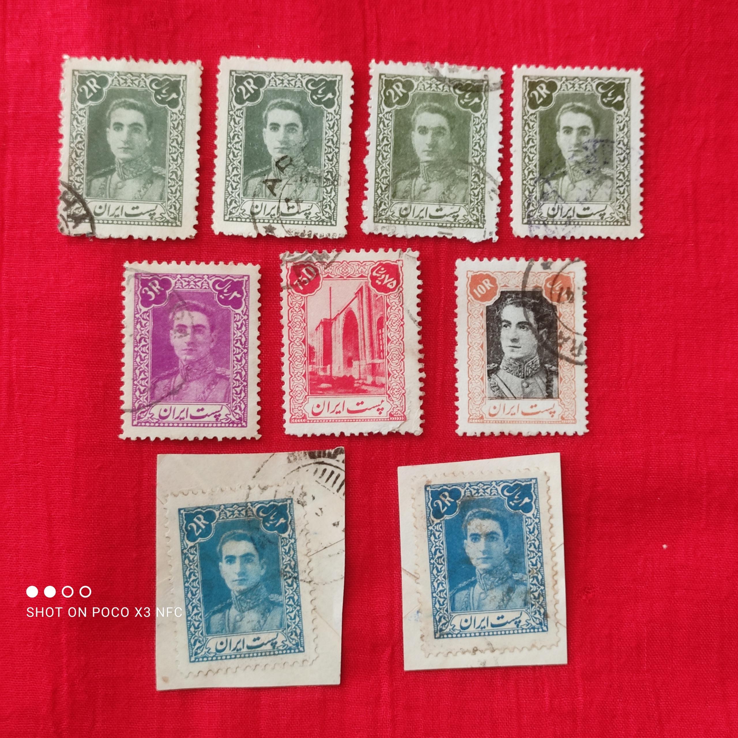 آیتم تمبر پهلوی