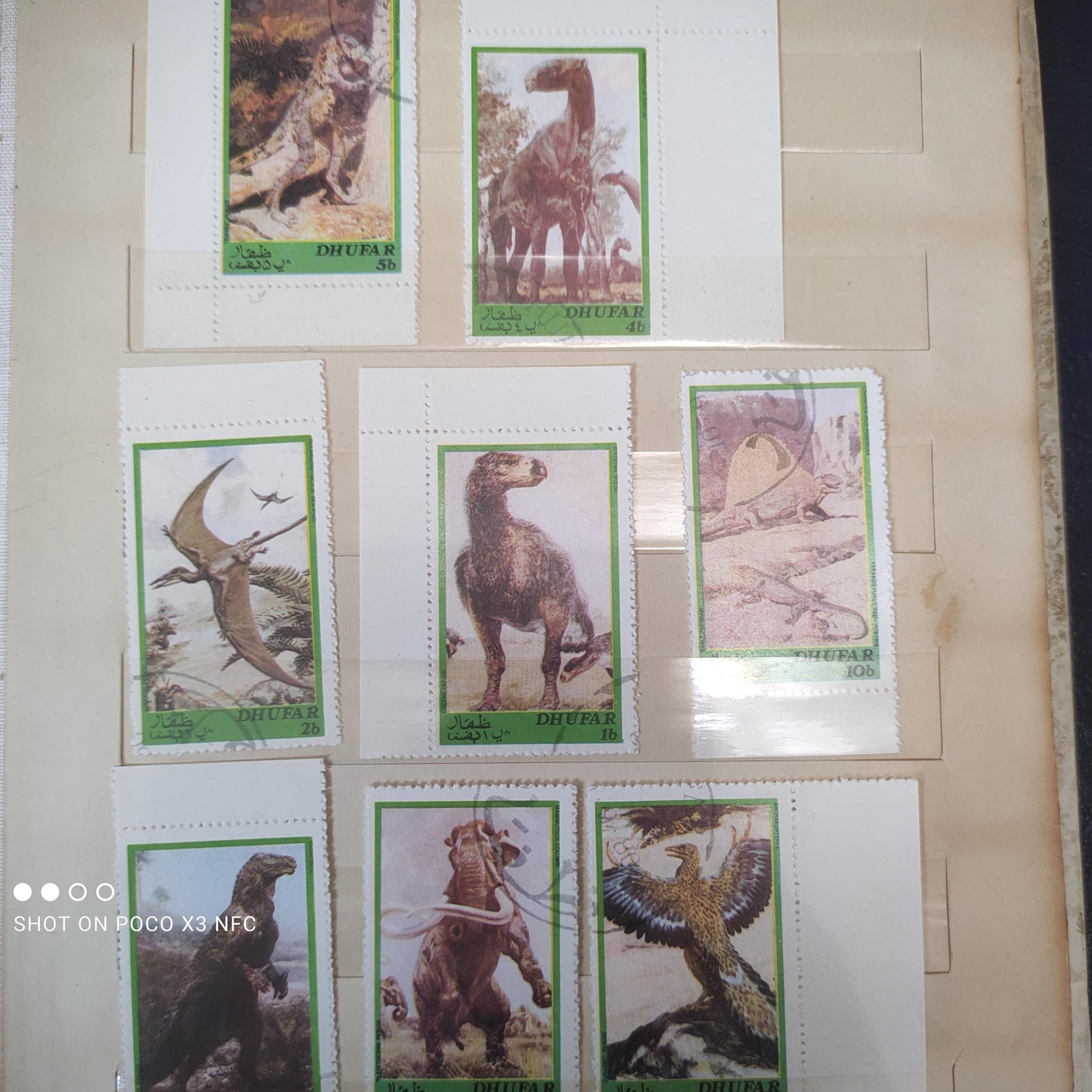 سری تمبر دایناسورها