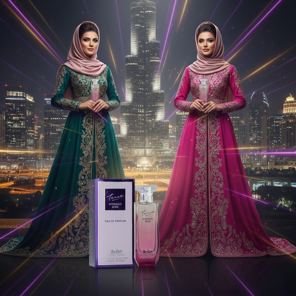 عطر ادکلن زنانه ترزا میدنایت رز جسیکا توین فرانسه