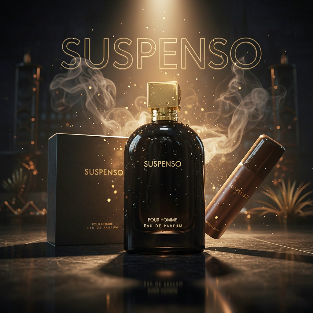 عطر مردانه سوسپنسو فراگرنس ورد  اسپری رایگان