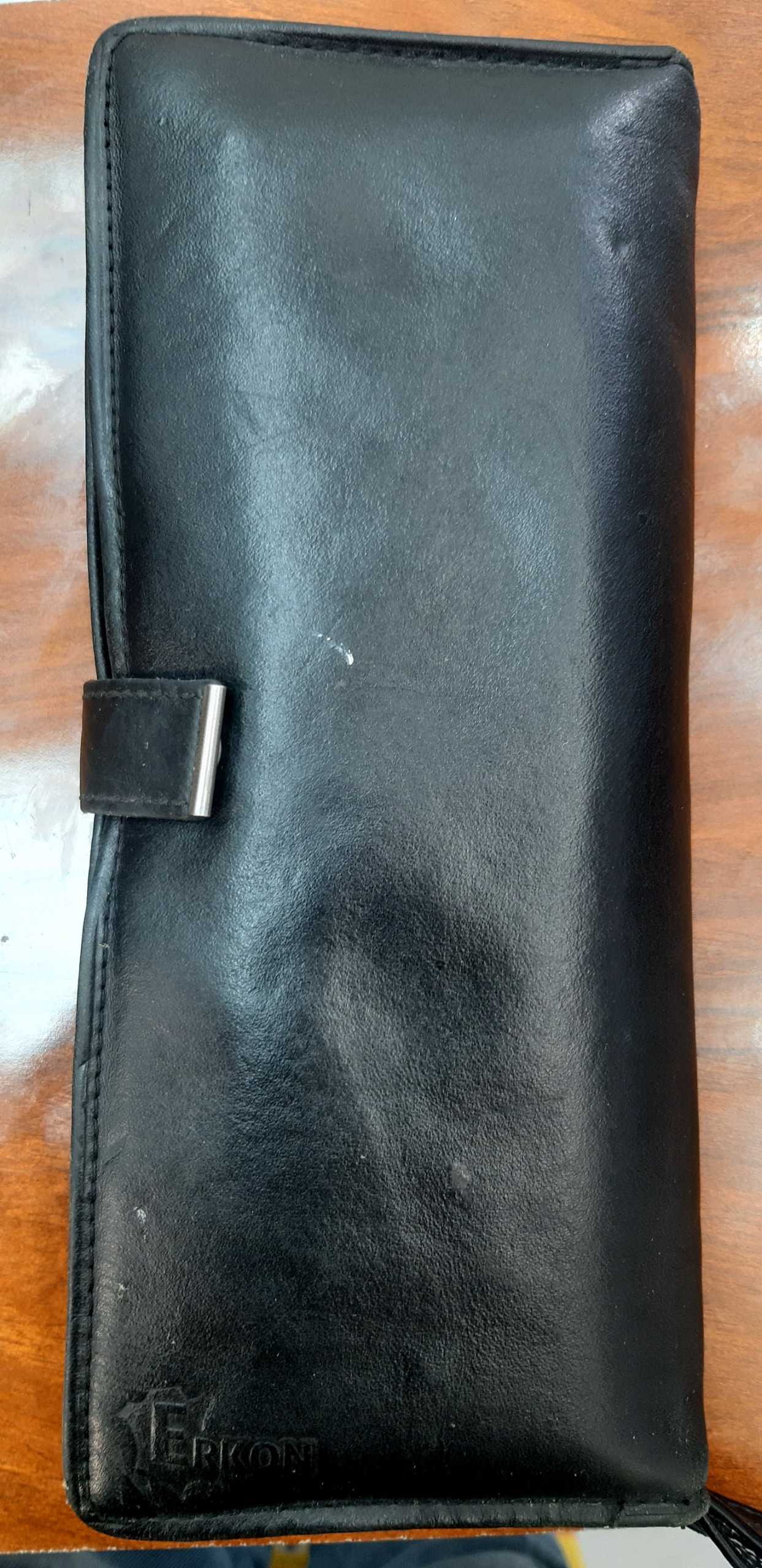 کیف پول دستی مردانه تمام چرم اصل