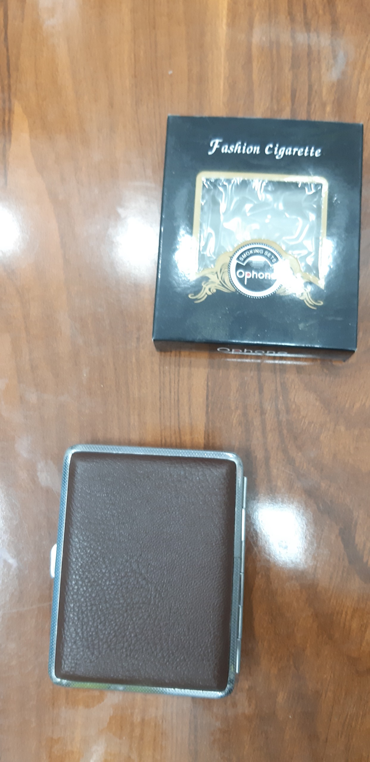 جاسیگاری رویه چرمی مارکAlćan