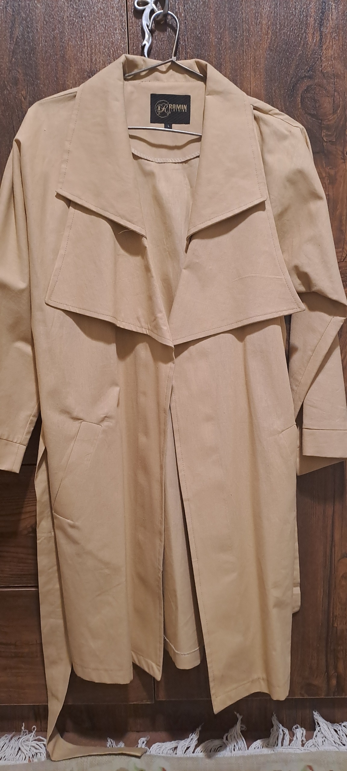 مانتو زنانه سایز 40 کرم رنگ