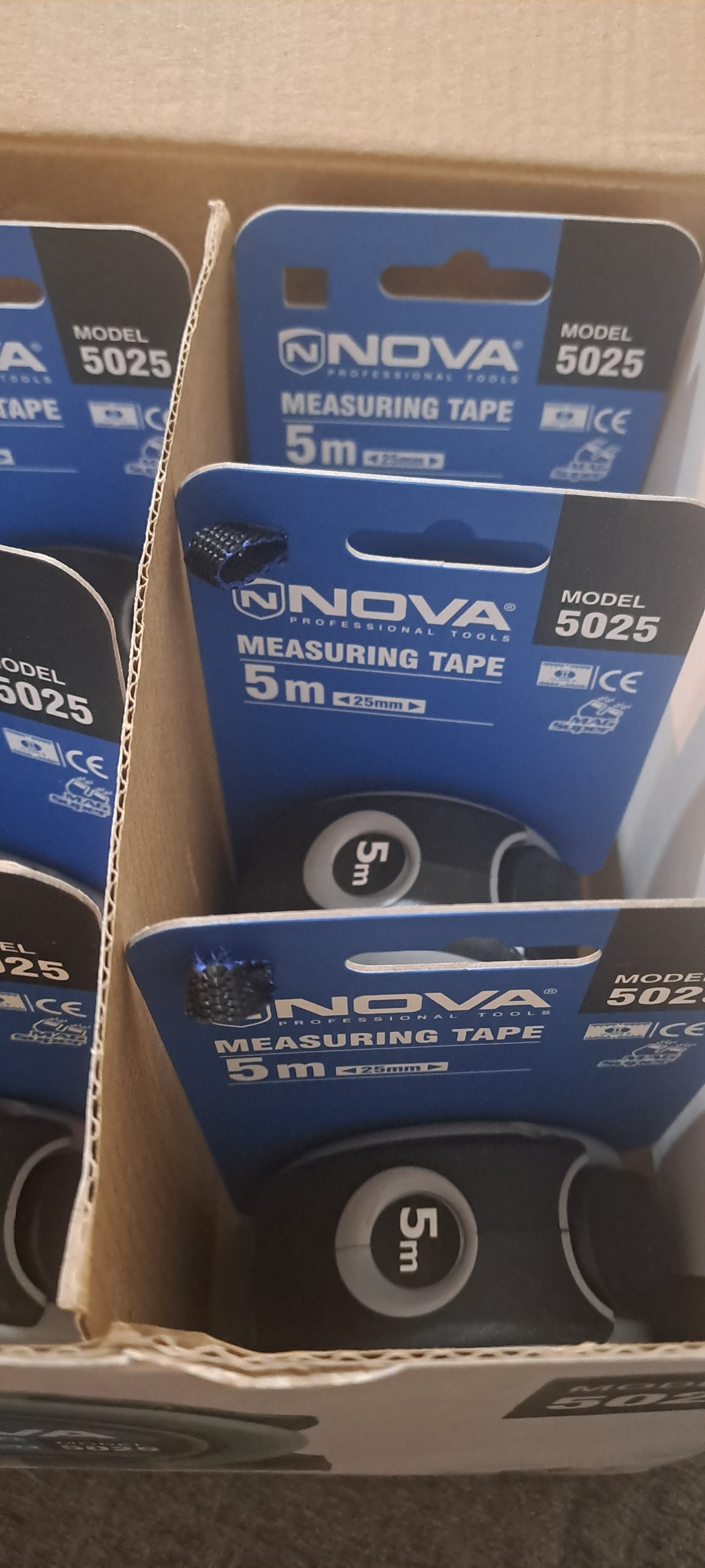 مجموعه 9 تایی متر 5 متری نووا