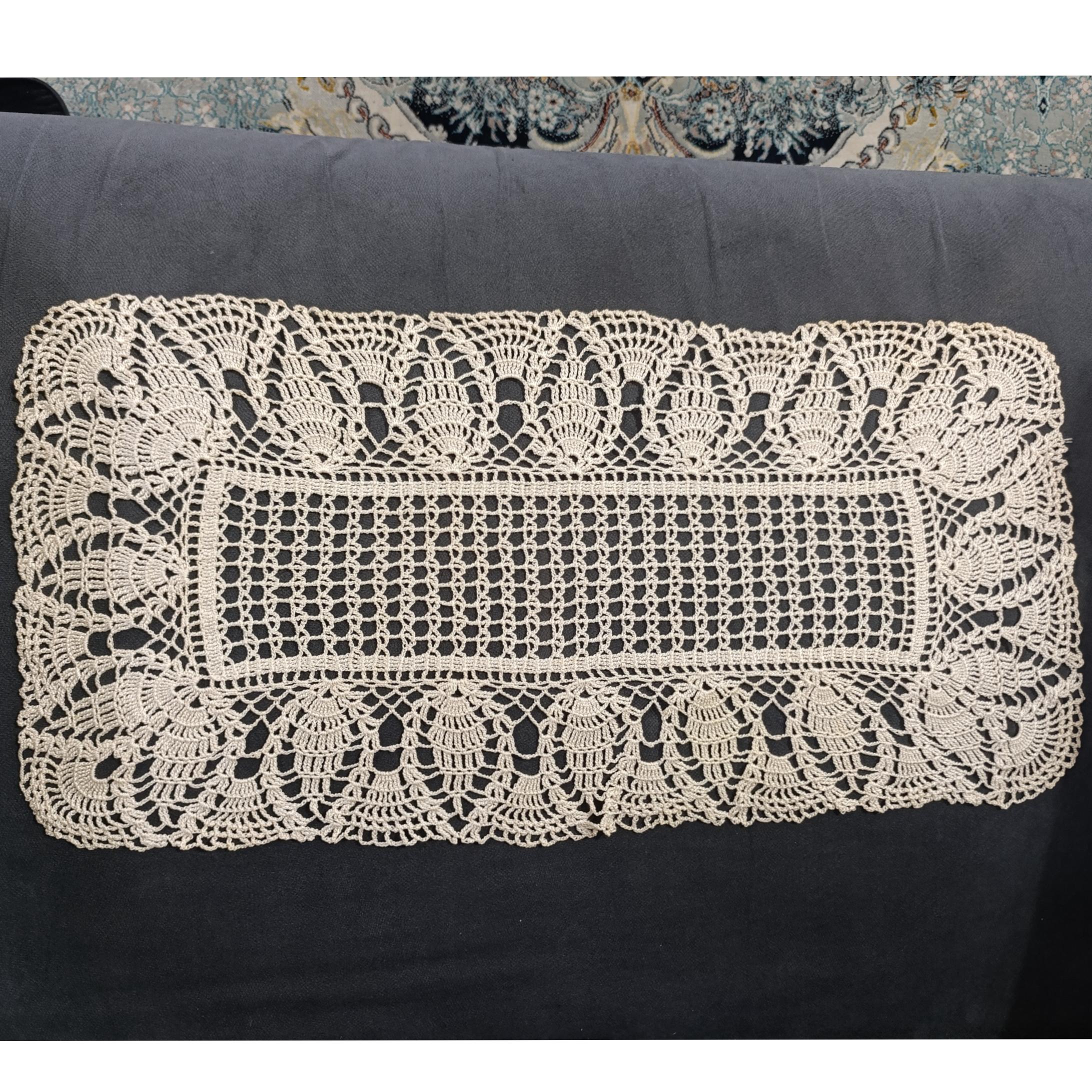 رانر قلاب بافی ابریشمی ضخیم