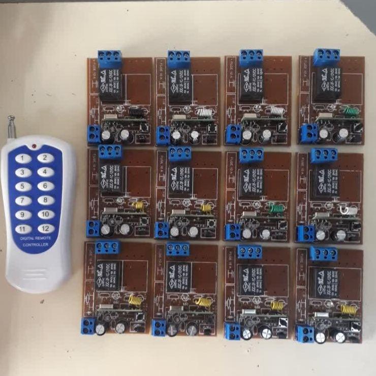 بسته ریموت به همراه 12 عدد گیرنده 315 (12 الی 24 )