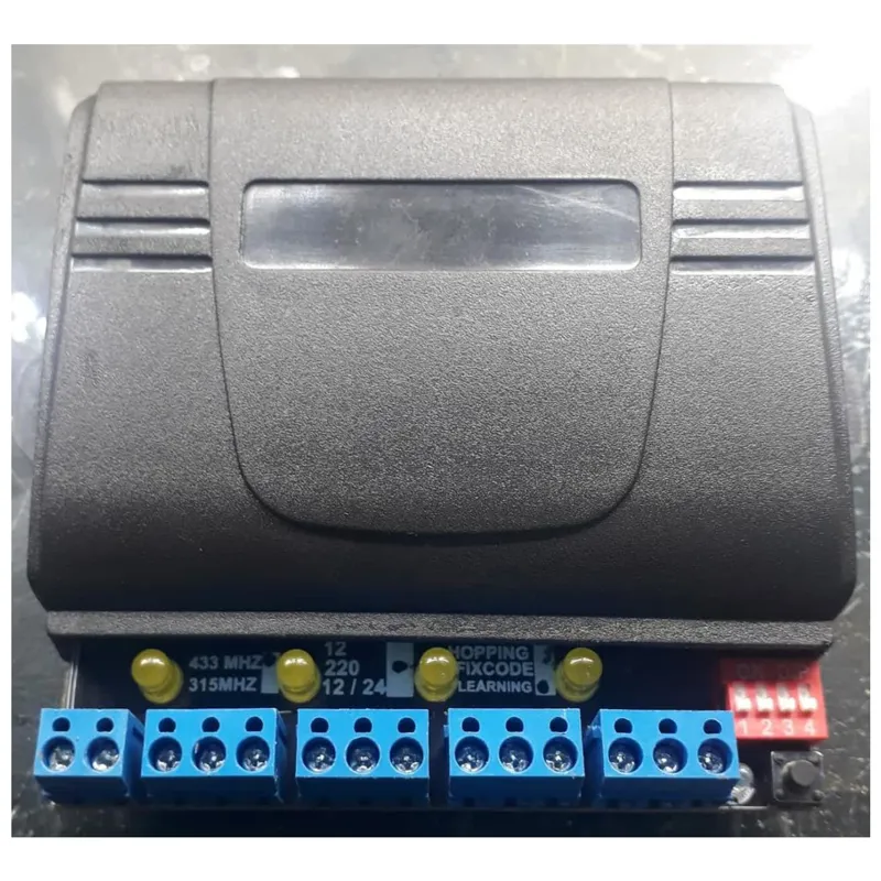 گیرنده چهار کانال 433 مگاهرتز 220 ولتی جعبه دار