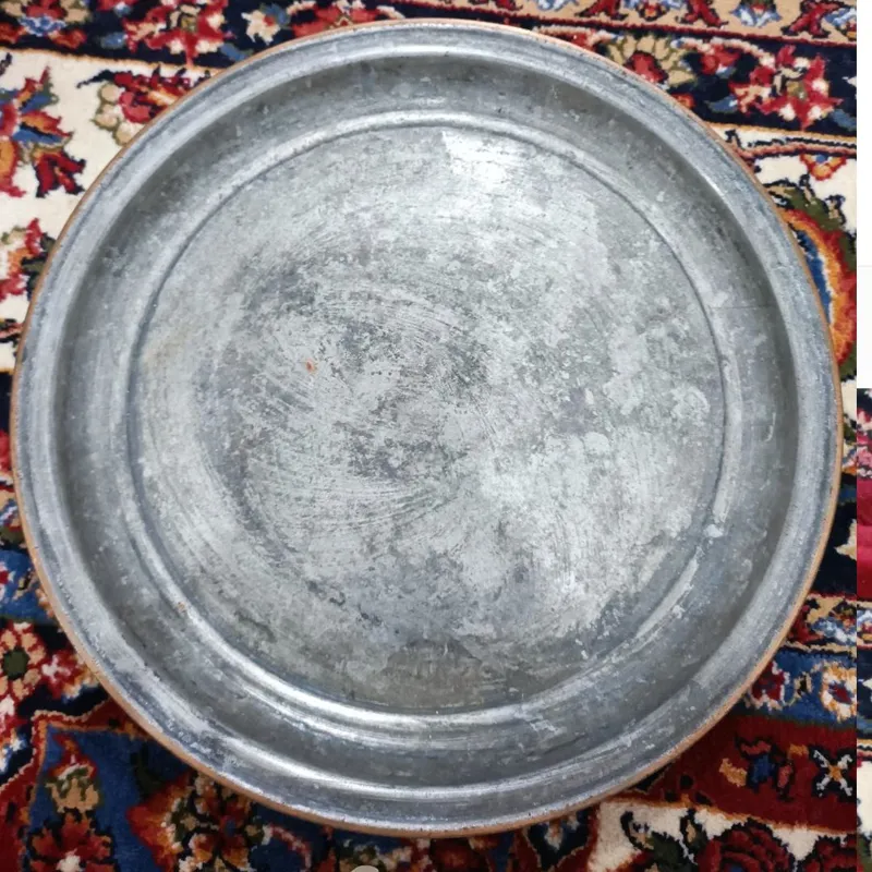 سینی مسی گرد پهلوی ،قطر27/5