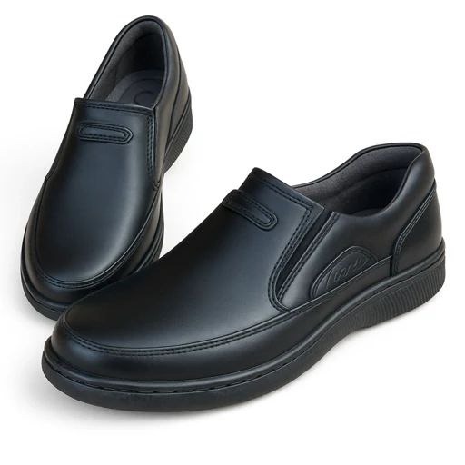 کفش مردانه طبی چرم خارجی زیره سبک مدل جردن