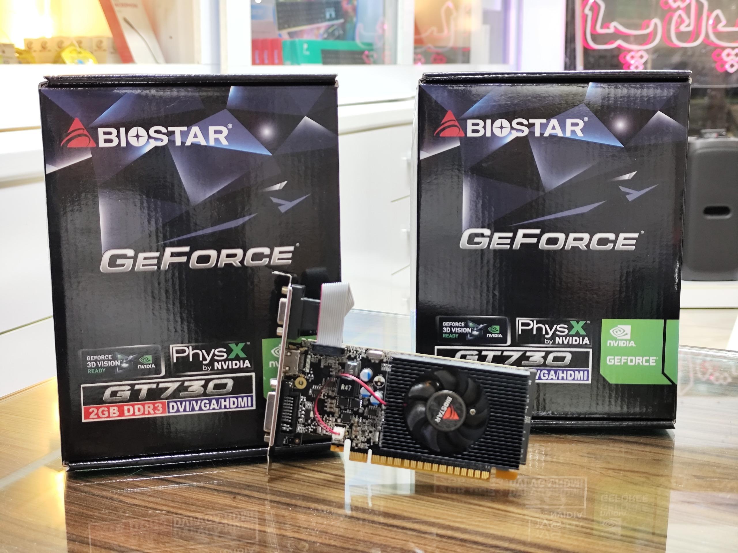 کارت گرافیک بایوستار GeForce GT730 2GB DDR3 128bit