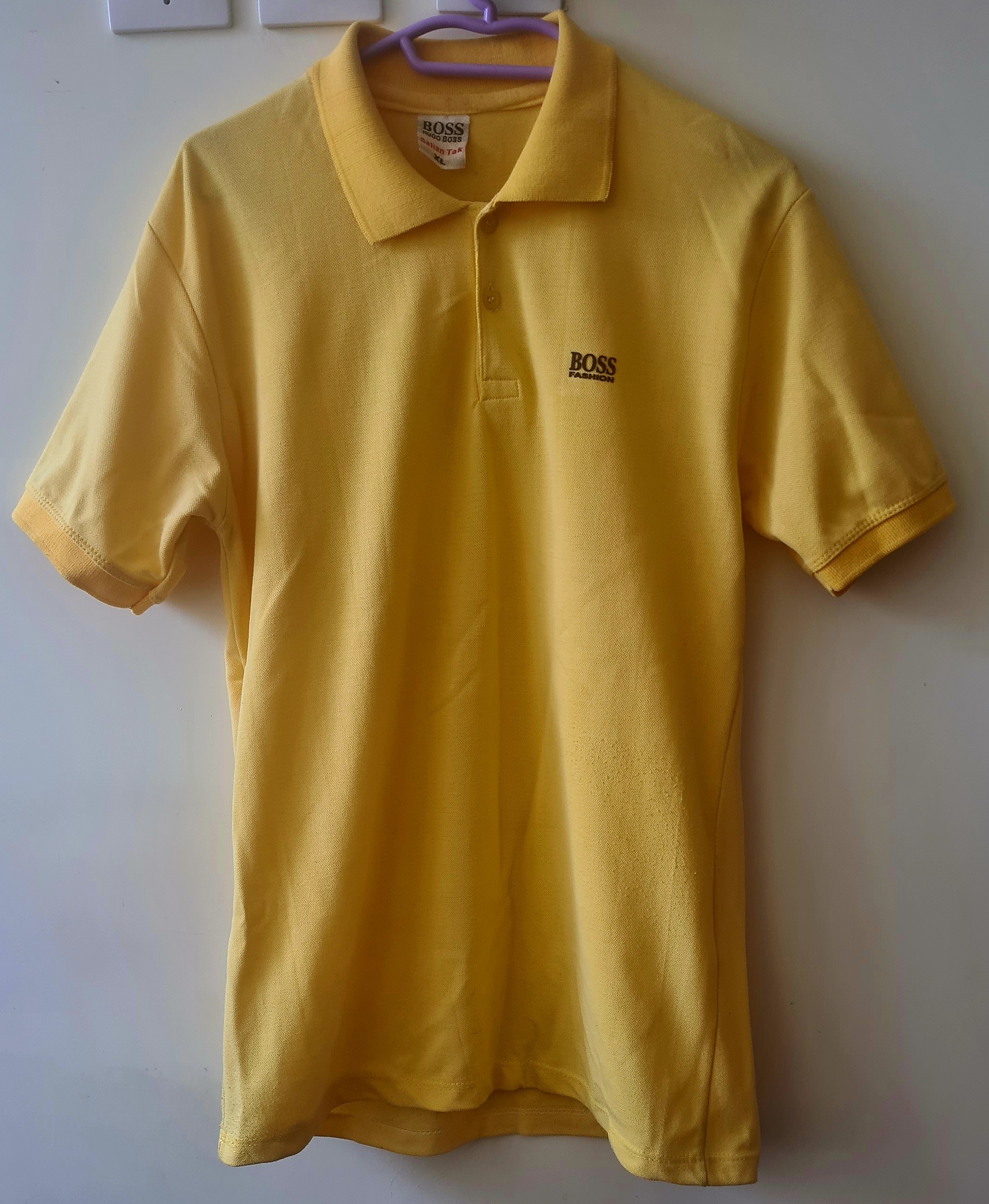 پولوشرت زرد مردانه