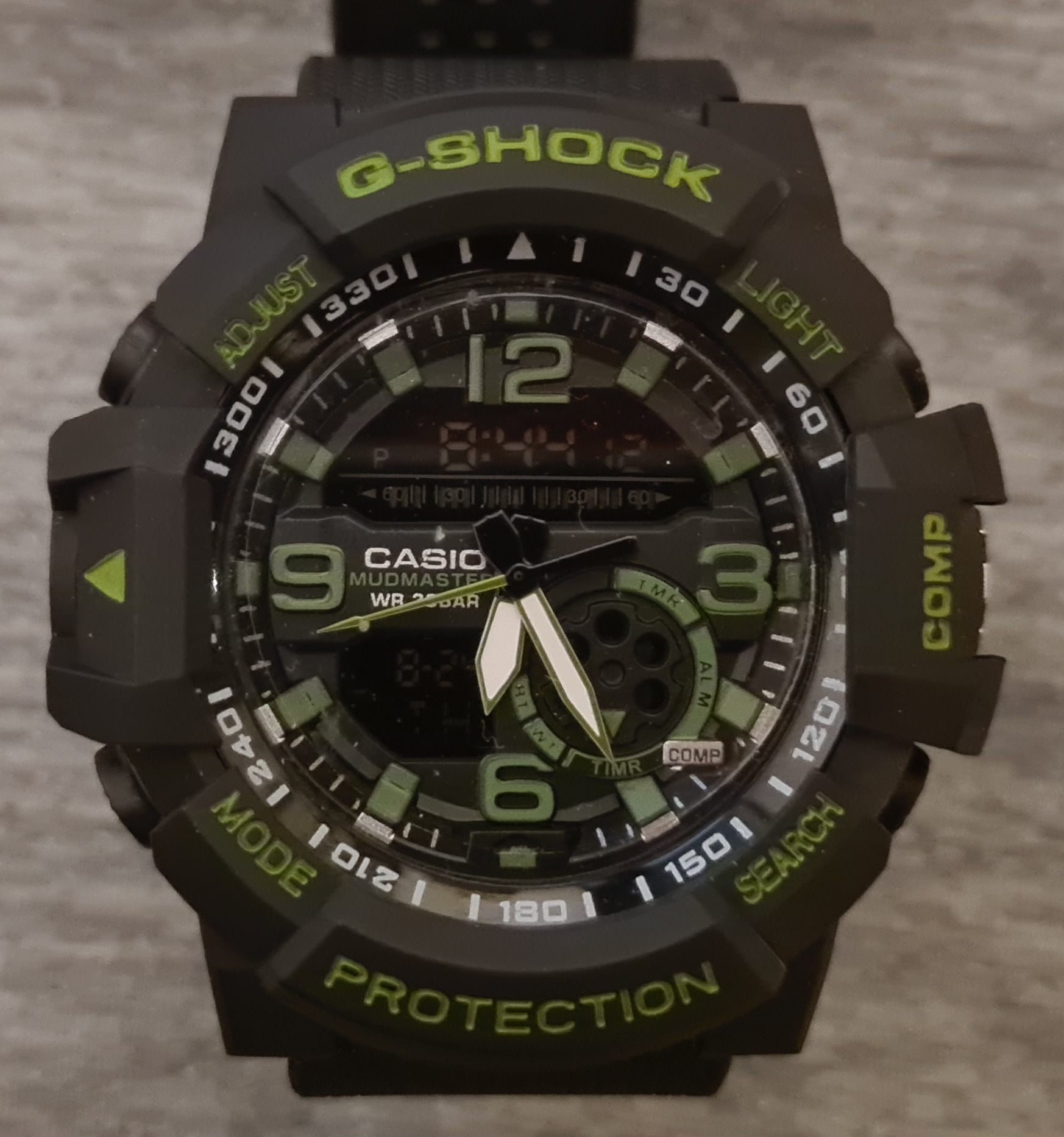 ساعت کاسیو مدل G-Shock(آف خورده)