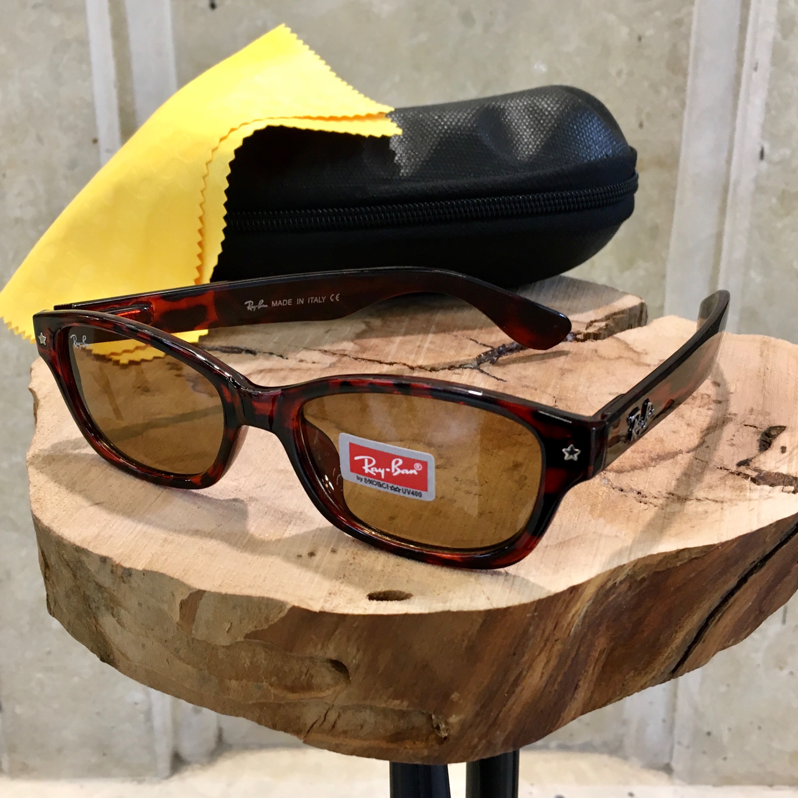 عینک زنانه Uv400 Rayban دسته فنر