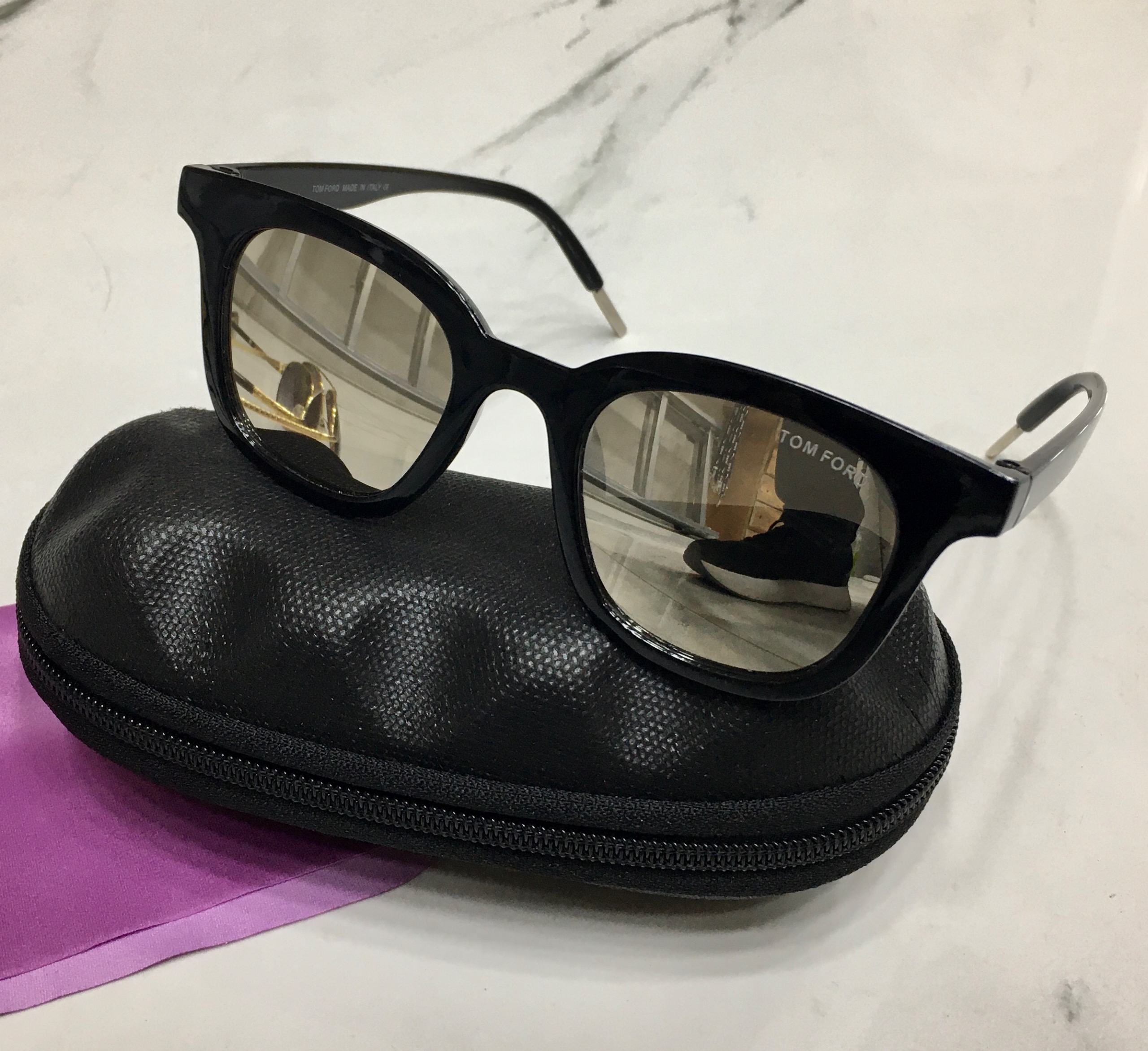 عینک Tom Ford شیشه آینه ای