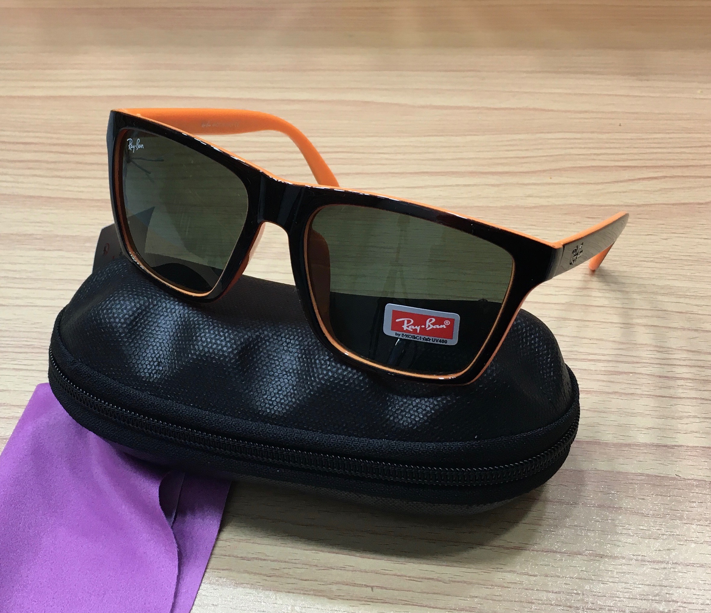 عینک آفتابی مردانه کد Rayban Wayfarers A