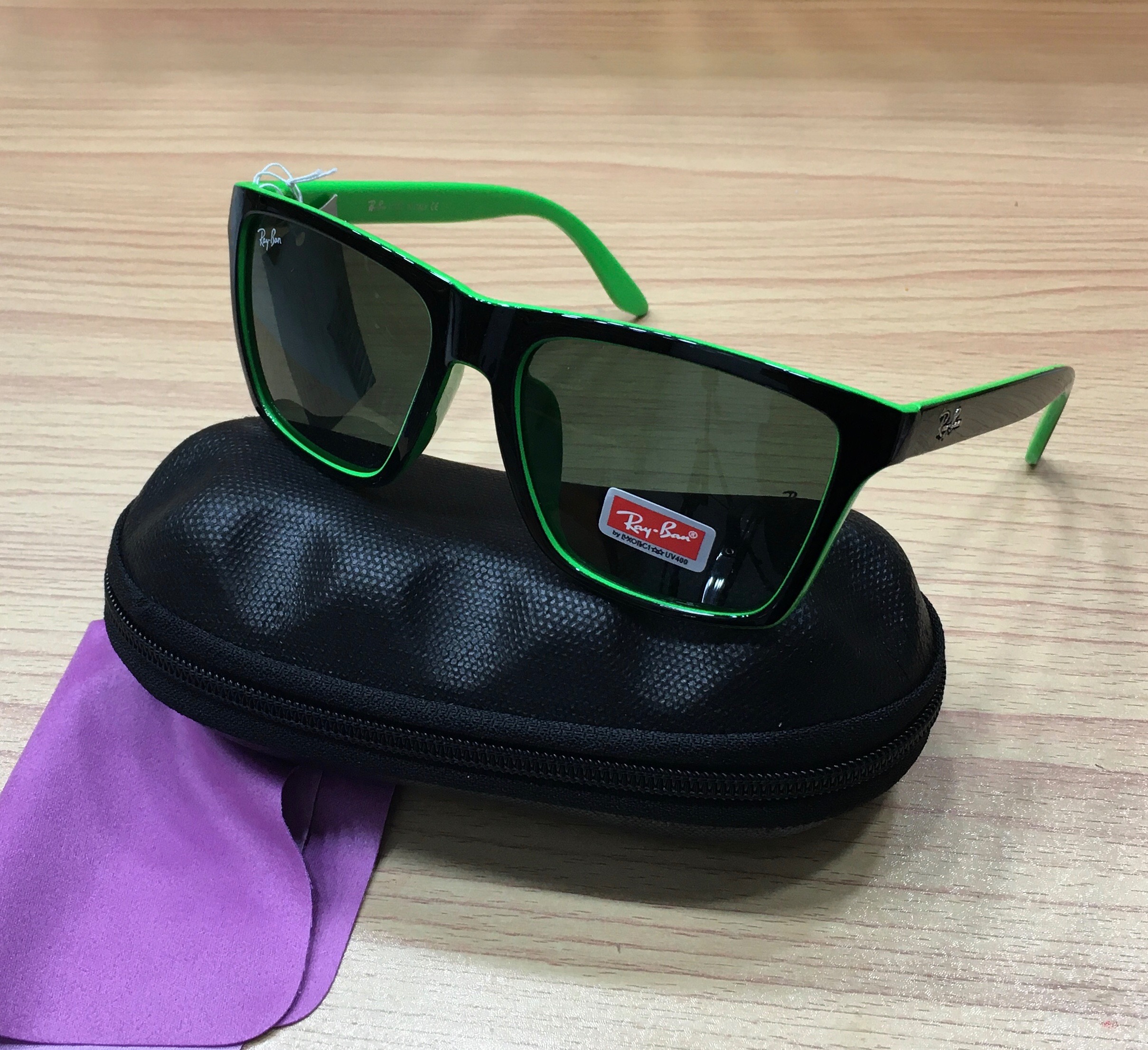 عینک آفتابی مردانه کد Rayban Wayfarer B