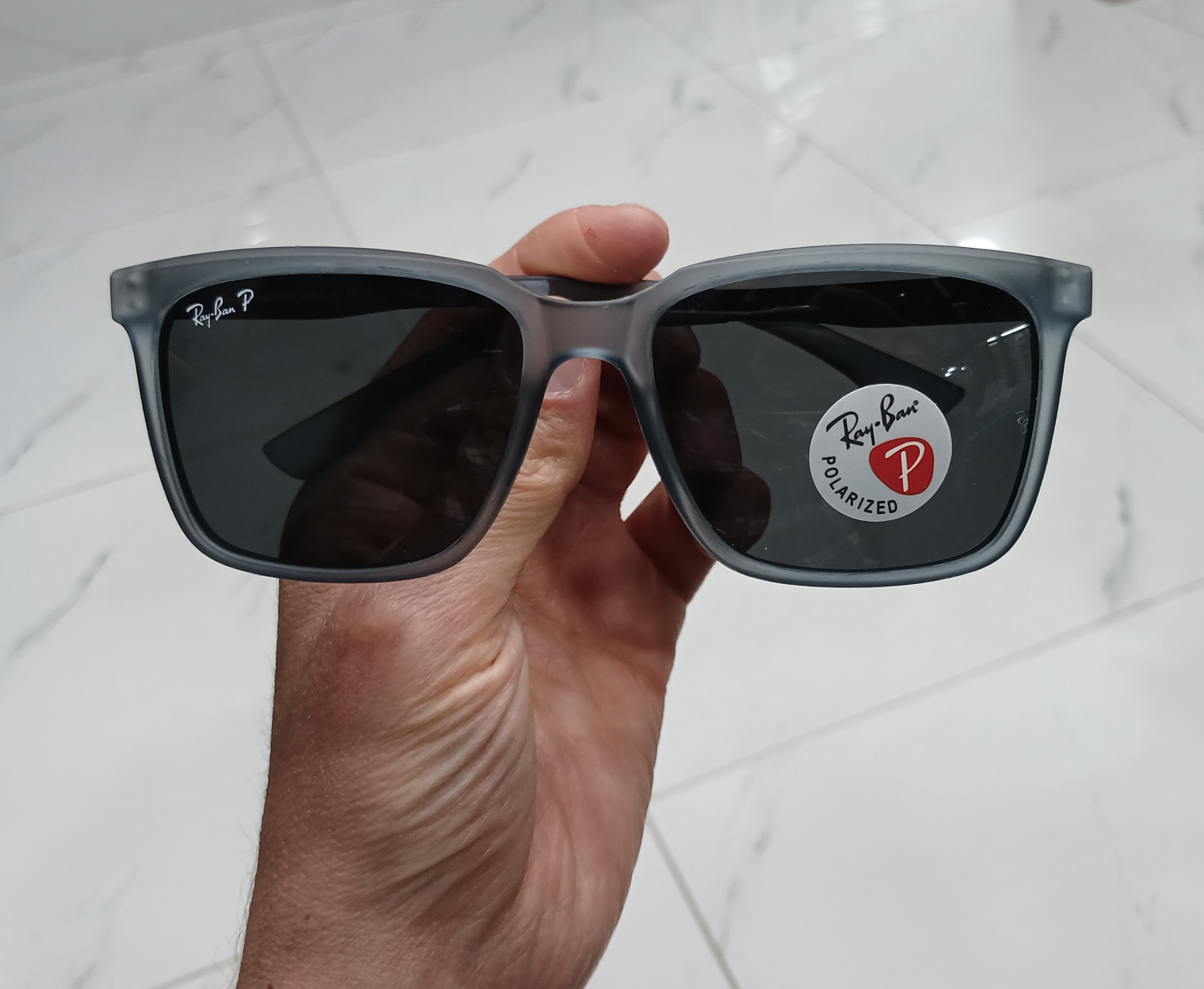 عینک مردانه RayBan پلاریزه و یورویی 400