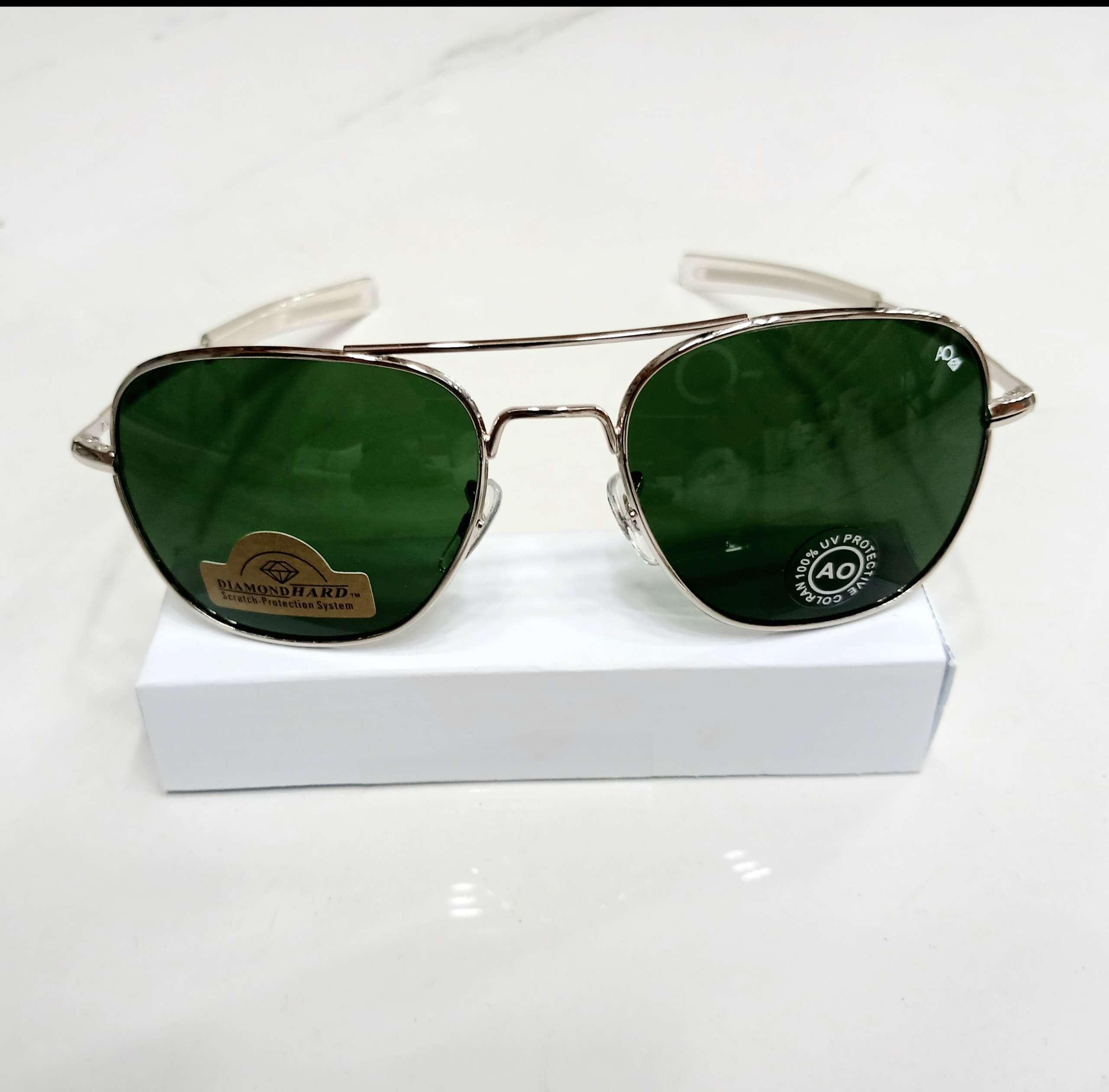 عینک مردانه شیشه کریستالی برند American Optical