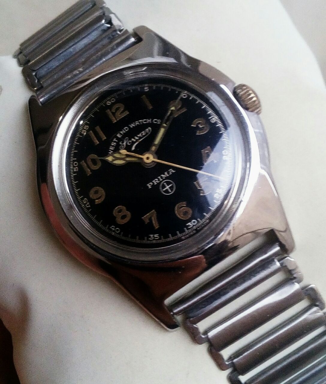 وستن واچ سری قدیمی قاب درشت