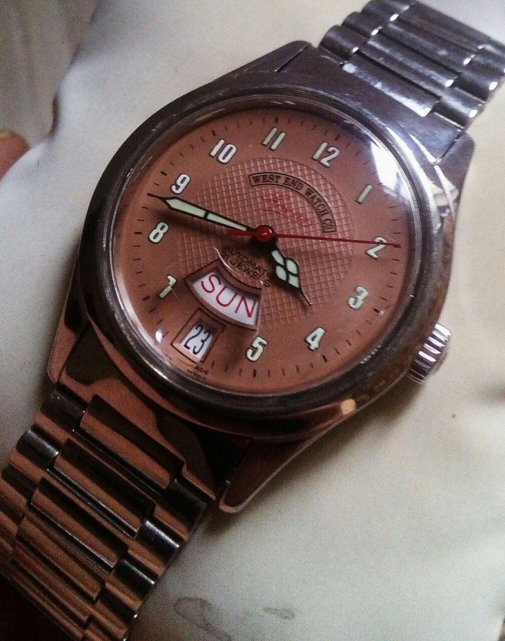 وستن واچ اتوماتیک اصل سوییسی