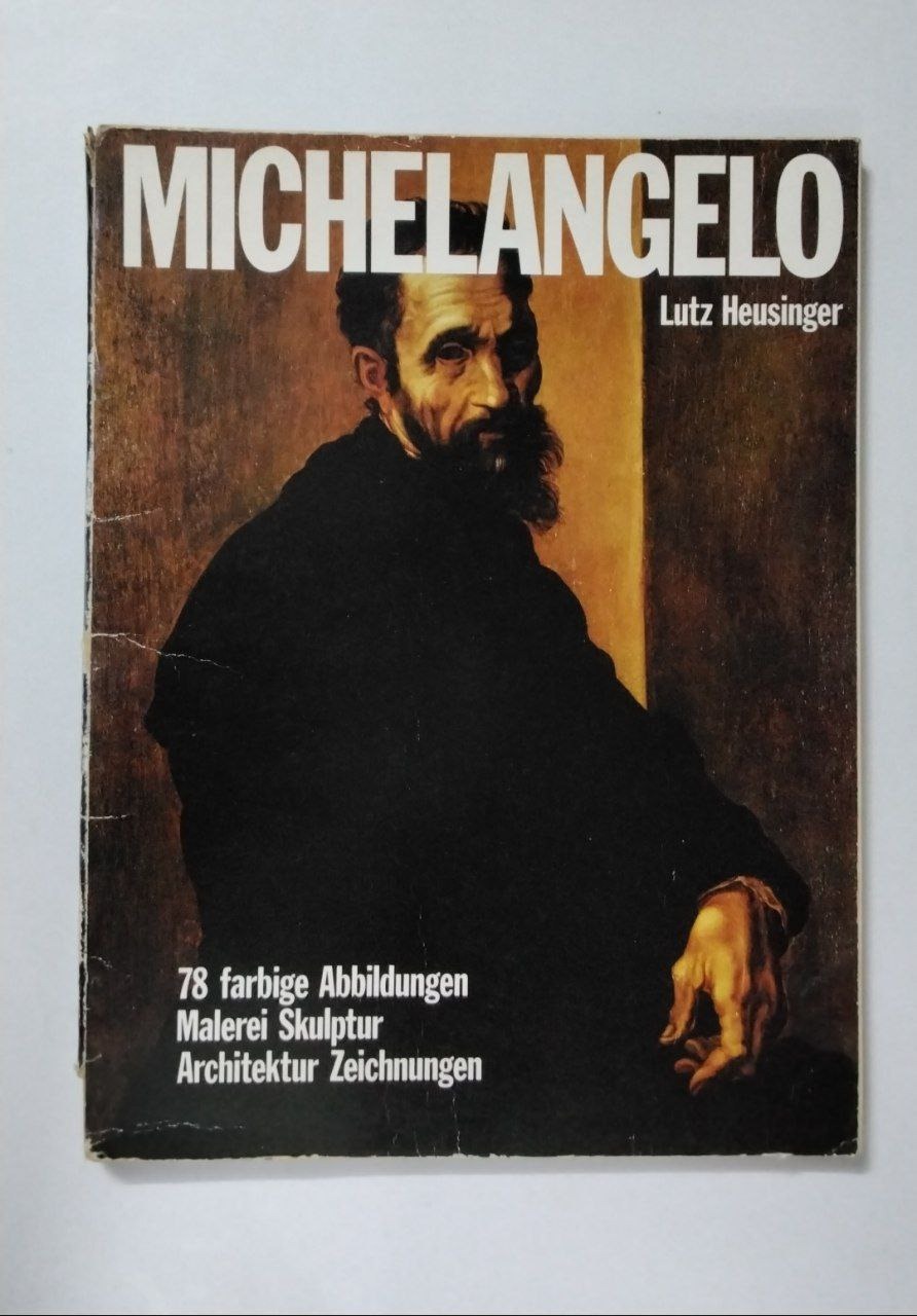 میکلانژ (MICHELANGELO) پرتره رنگی گلاسه اوریجینال