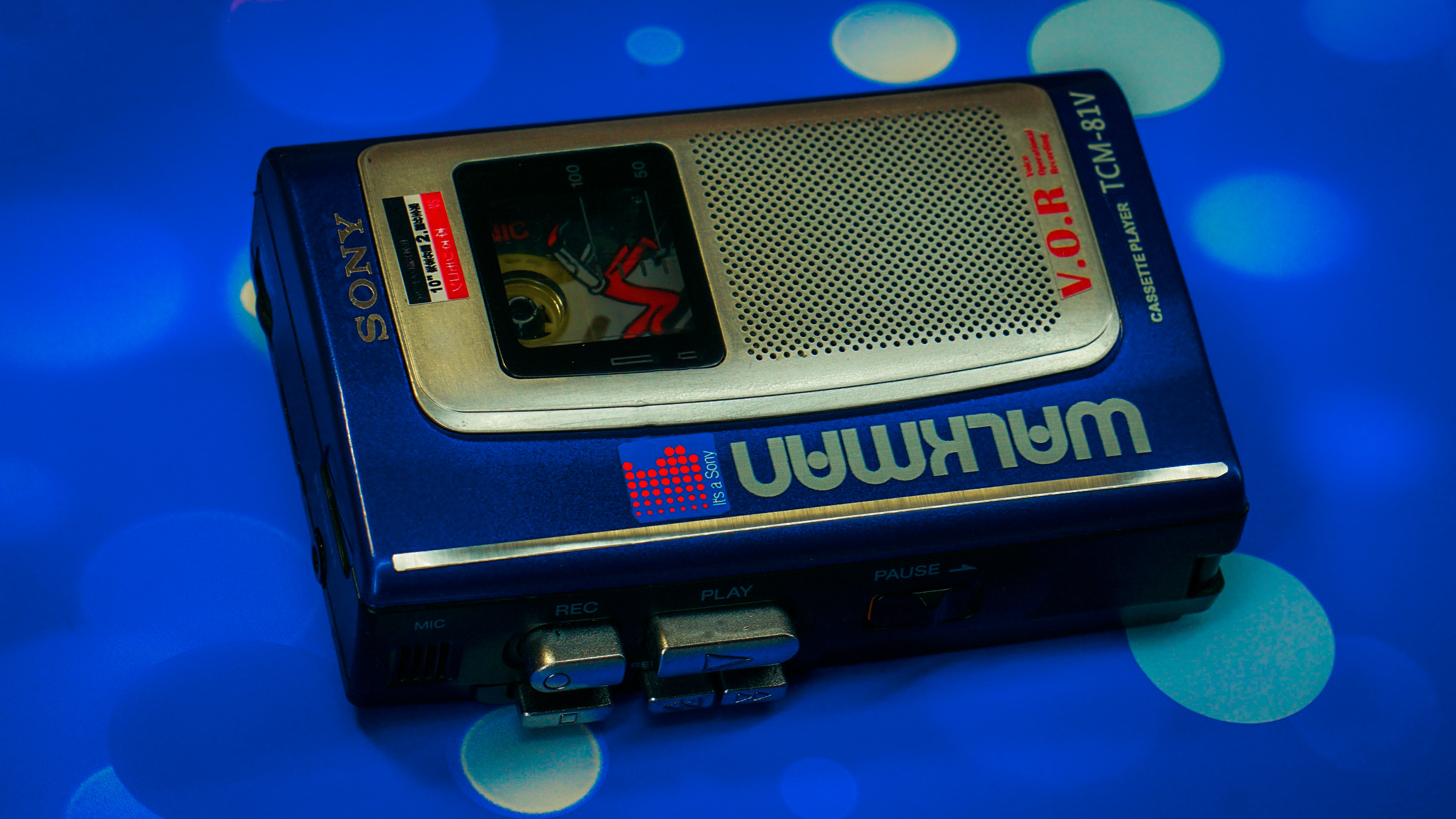 واکمن خبرنگاری سونی