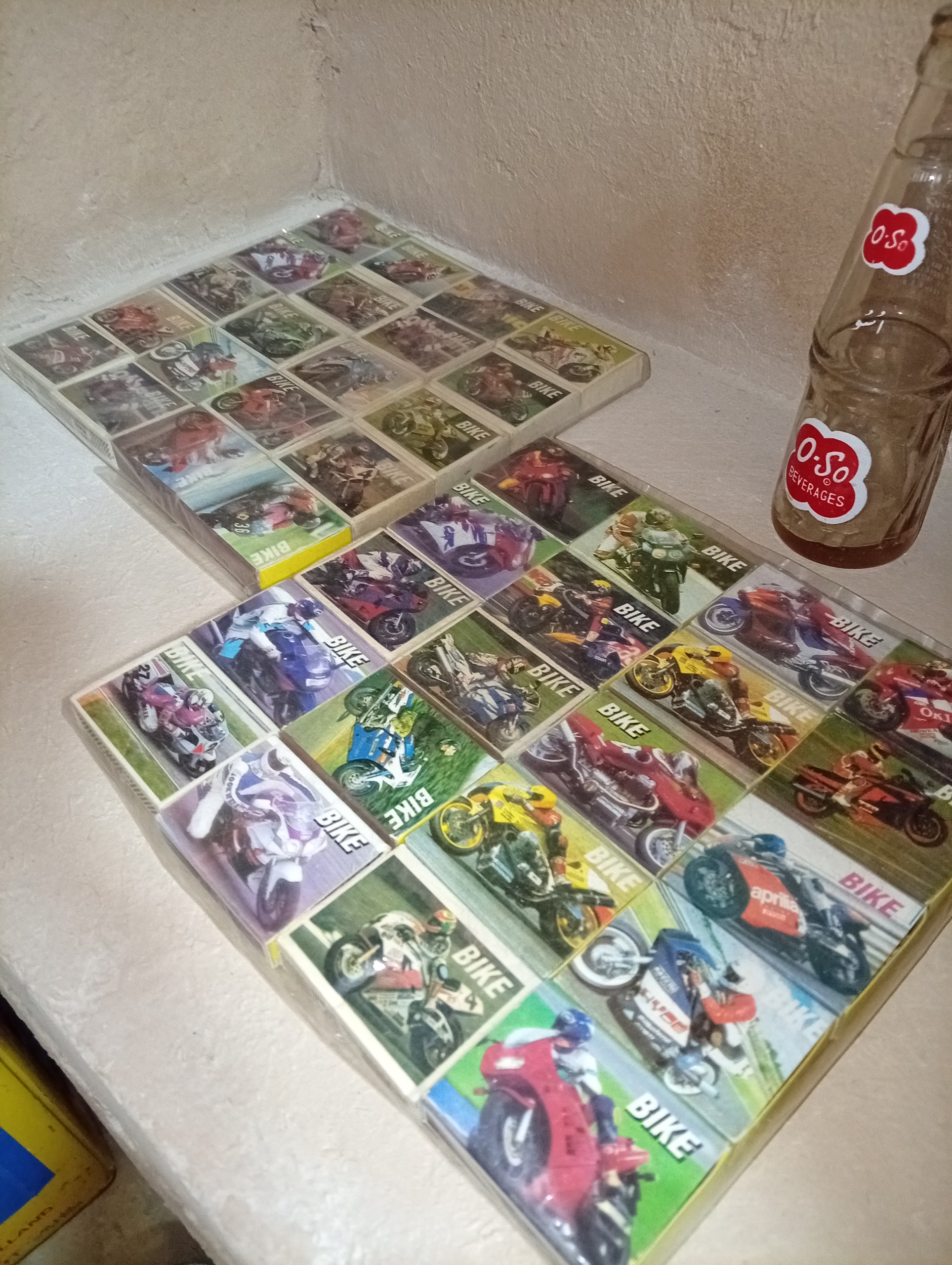 سری چهل عددی کبریت های طرح موتور سیکلت پاکستان