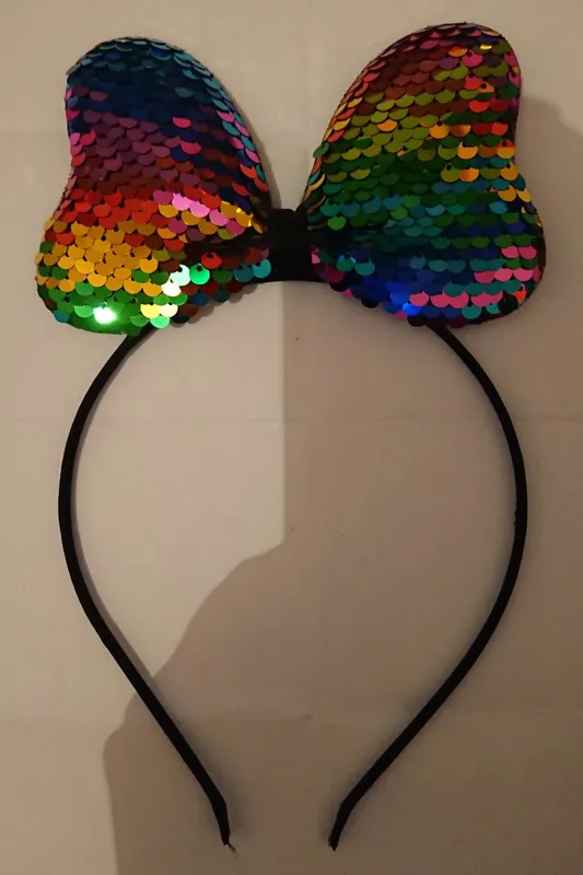 تل سر پولکی هفت رنگ طرح میکی موس