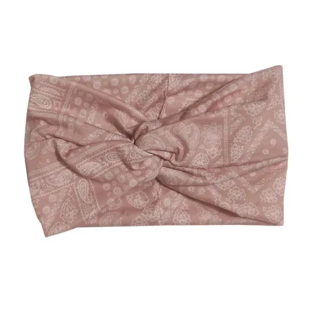 هدبند پارچه ای زنانه مدل گره ای برند i am